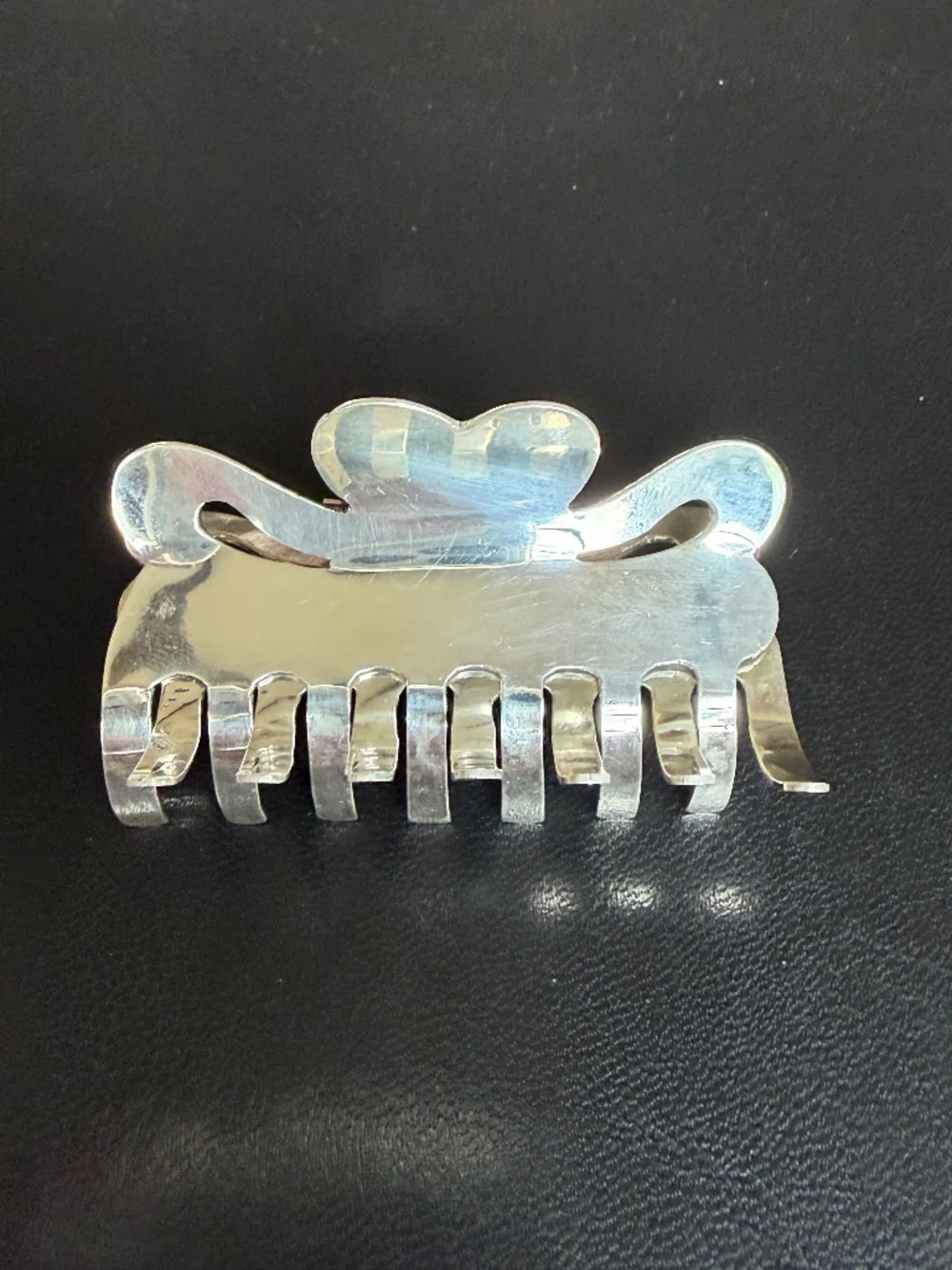 Sterling Silver Claw Hair Clip